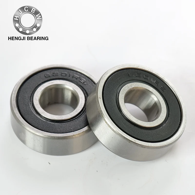 6201rs một hàng Deep Groove Balling Vòng bi với các khe đầy
