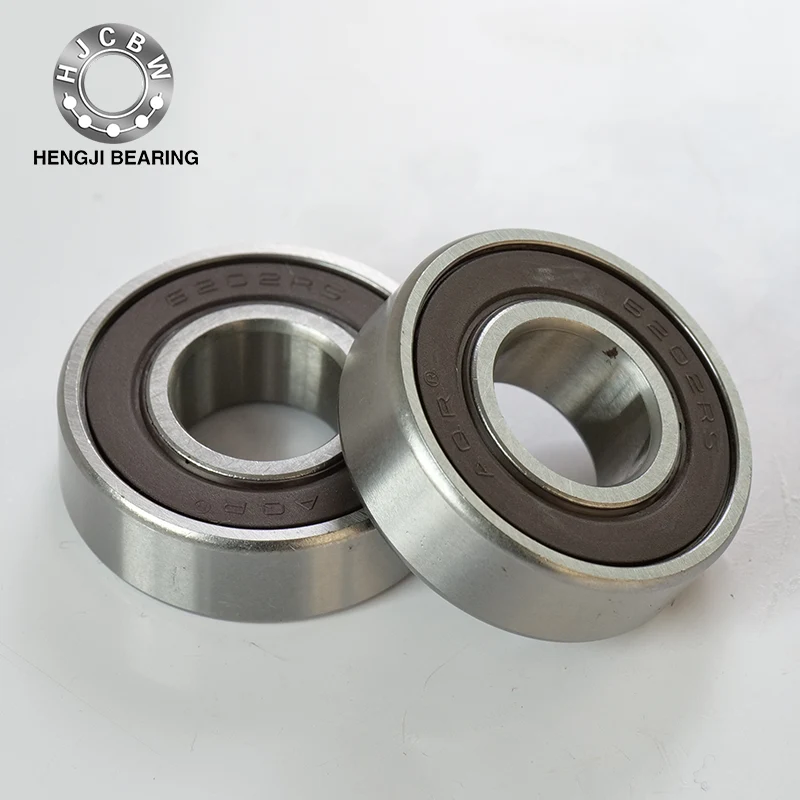 6202rs Vòng bi Groove Deep với một vòng tròn nhanh