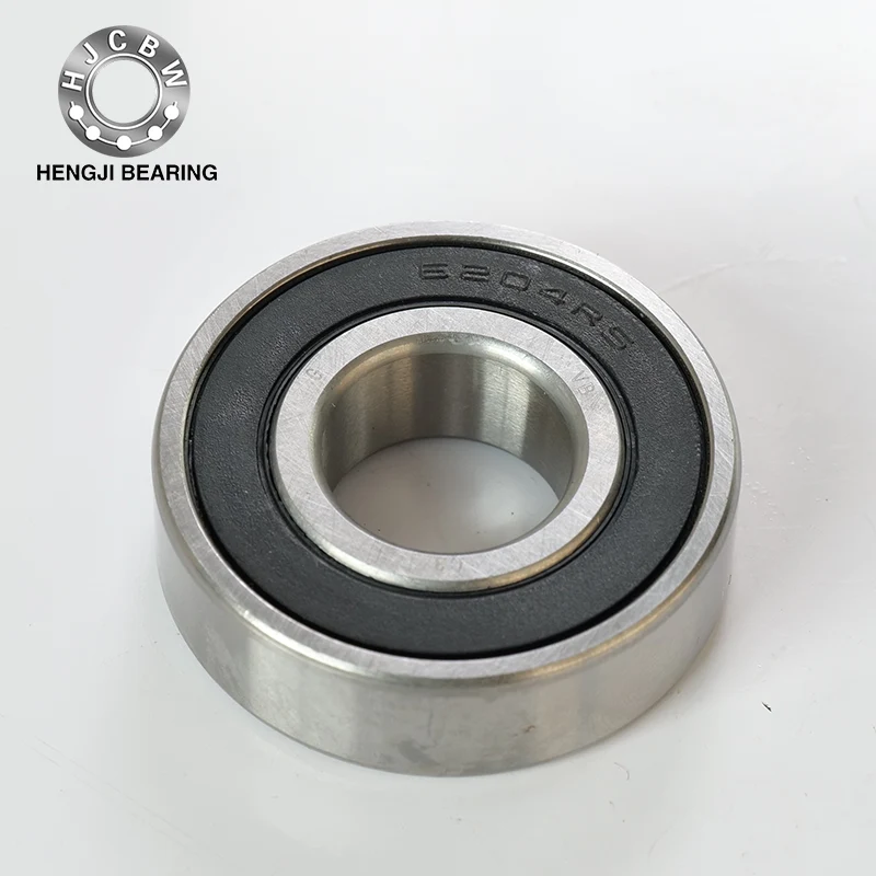 6204rs Deep Groove Balling Vòng bi với một vòng tròn nhanh